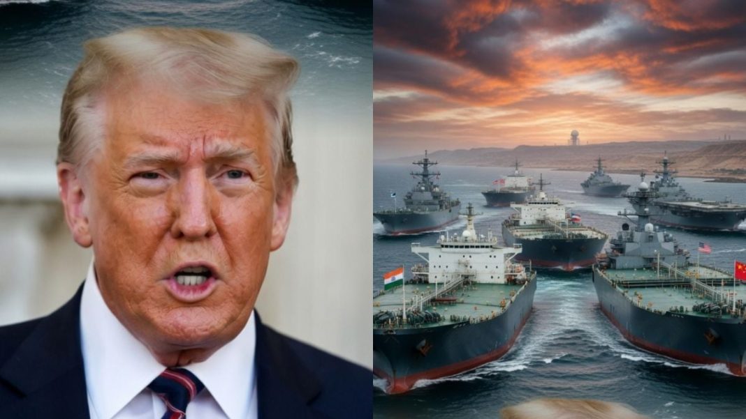 Trump Claims Iran Navy ‘Largely Obliterated’, Warns Remaining Vessels Near Blockade Will Be ‘Immediately Eliminated’