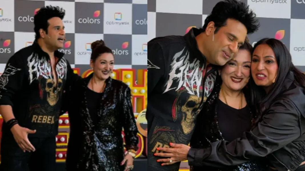 Krushna Abhishek Gets Emotional As They Reunite With Sunita Ahuja
