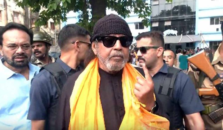 West Bengal Polls 2026: Mithun Chakraborty Stands In Queue To Cast Vote, Rejects ‘Special Treatment’