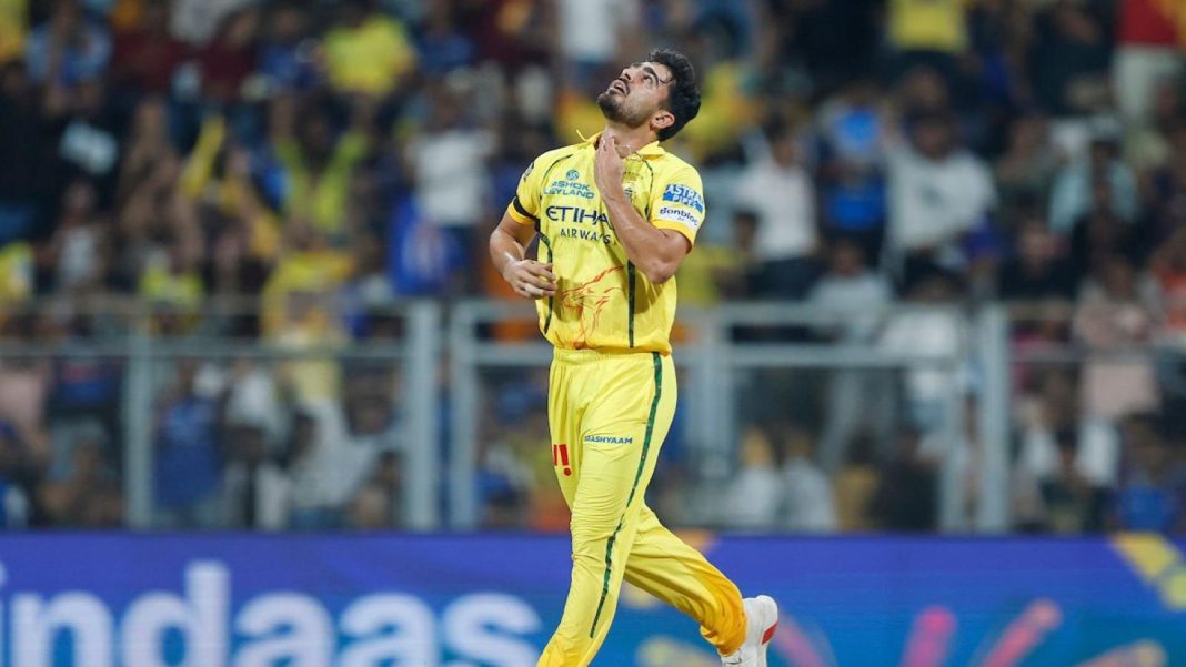 CSK pacer Mukesh Choudhary Pays Silent Tribute To Late Mother