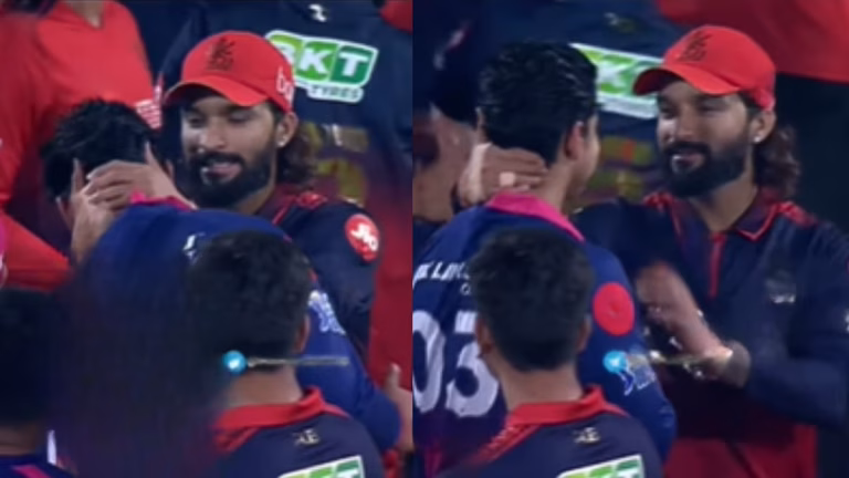 IPL 2026: Rajat Patidar Playfully Grabs Vaibhav Sooryavanshi's Neck After RR vs RCB Match
