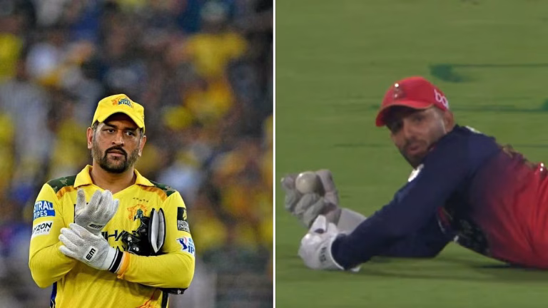 IPL 2026: RCB Take A Dig At MS Dhoni After Keeper Jitesh Sharma Takes A Stunner Against CSK