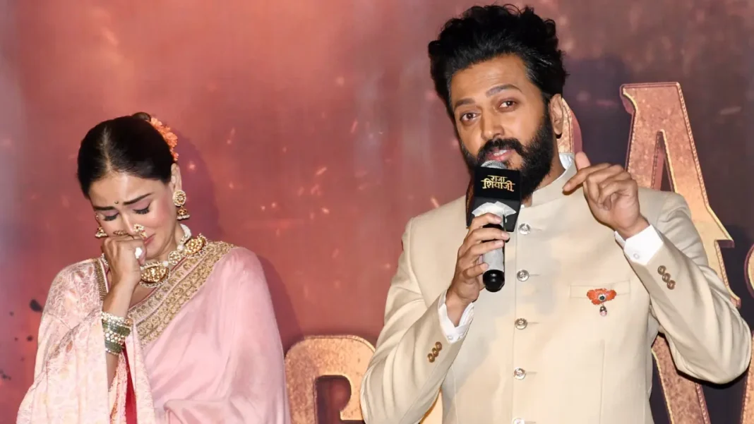 Raja Shivaji: Riteish Deshmukh Breaks Down At Trailer Launch