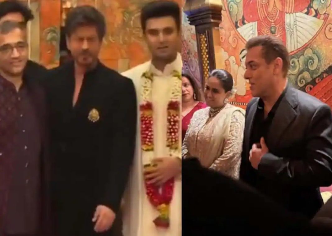 SRK, Salman Khan Present At Rajat Sharma's Daughter's Wedding
