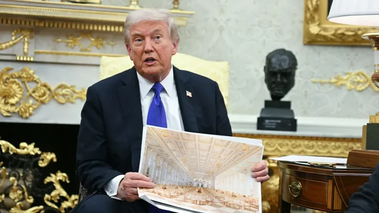 "America First" Or "Foreign Steel"? Trump Faces Hypocrisy Backlash Over $400M White House Ballroom