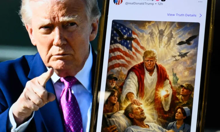 "Antichrist Spirit": Trump Sparks Conservative Backlash Over AI "Jesus" Imagery