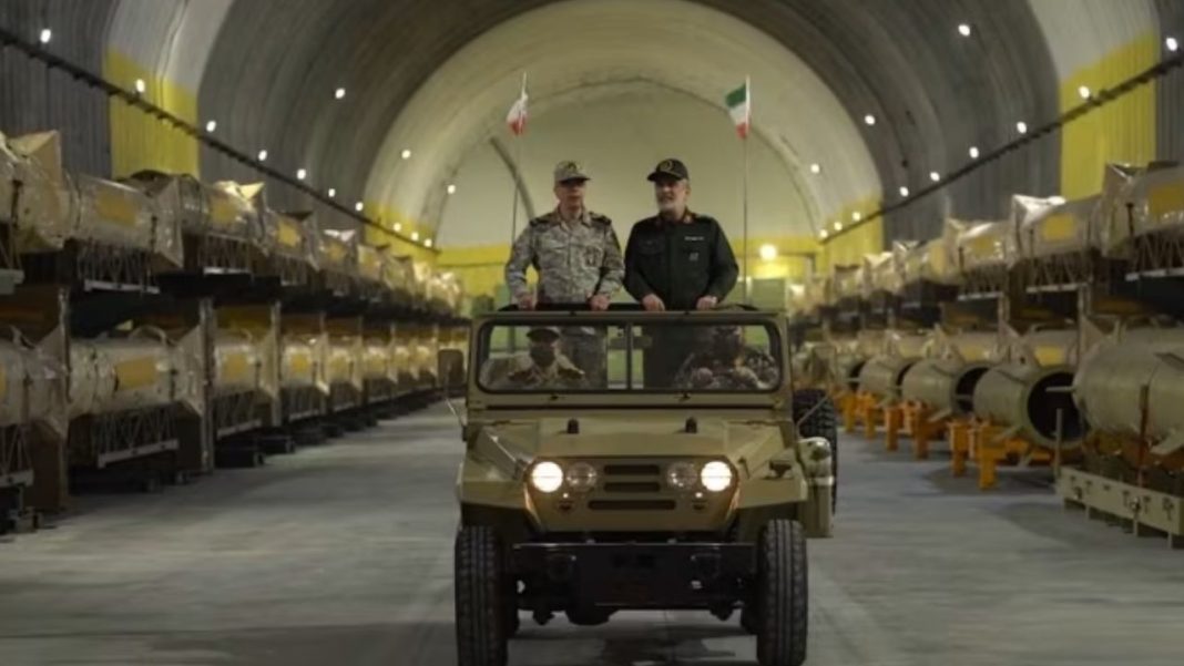 Iran Shows Secret Missile City as Trump Signals Exit