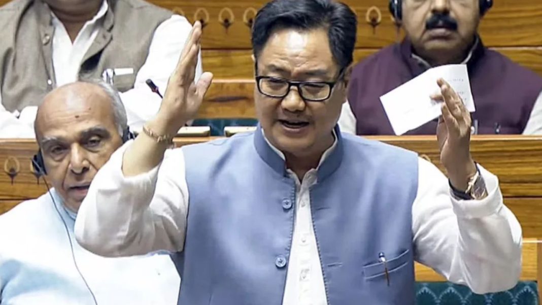 Rijiju Hints at ‘Very Important’ Legislation