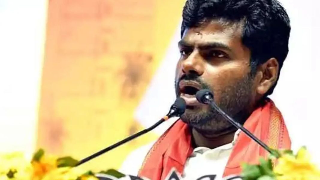 K. Annamalai Opts Out of Tamil Nadu Polls