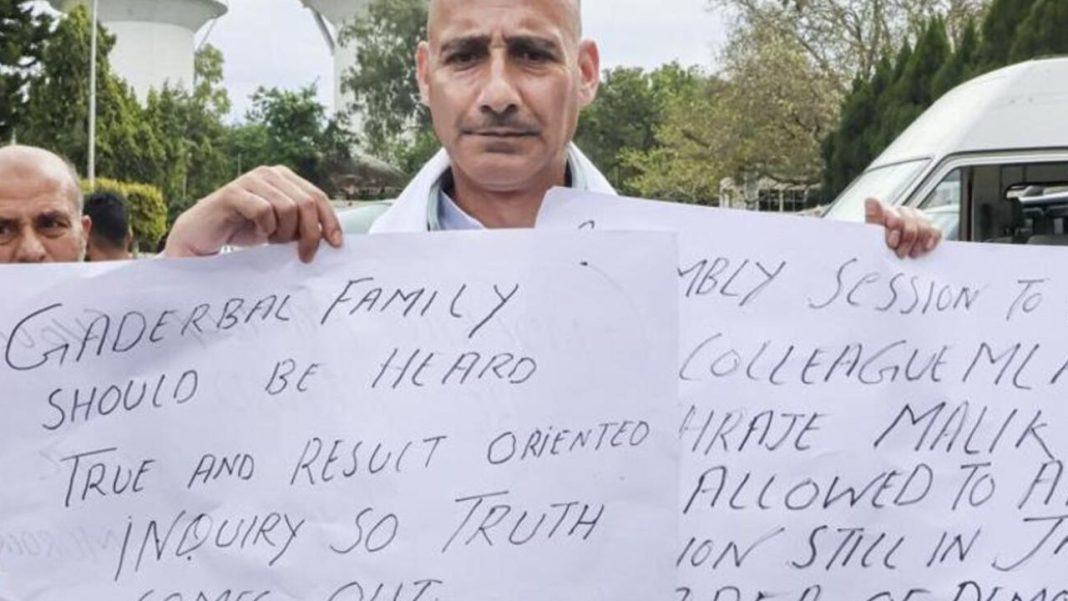 Uproar in J&K Assembly Over Ganderbal Encounter