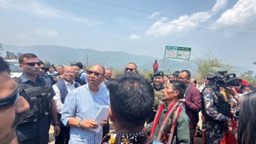 Manipur CM Calls for Peace During Ukhrul Visit