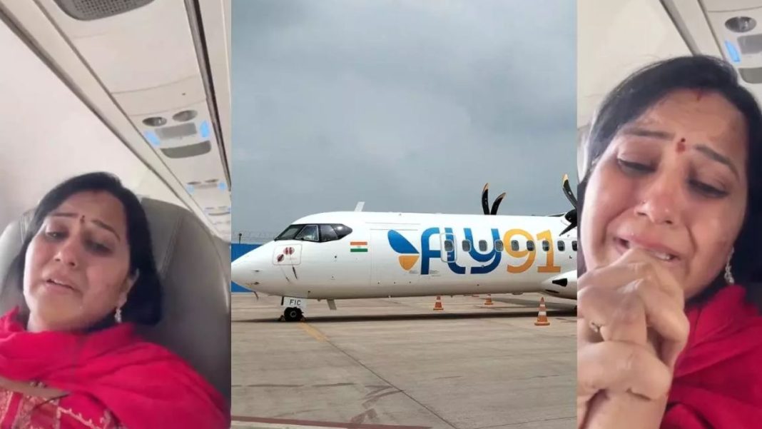 Hyderabad-Hubballi Flight Diverted Safely