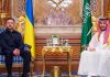 Volodymyr Zelenskyy Strengthens Ties with Saudi Arabia Volodymyr Zelenskyy Strengthens Ties with Saudi Arabia