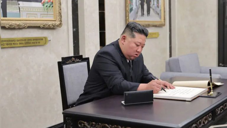Kim Jong Un Praises ‘Self-Blasting’ North Korean Troops
