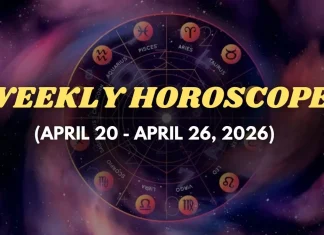 Weekly Horoscope: April 20 – April 26, 2026 Weekly Horoscope: April 20 – April 26, 2026
