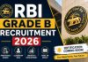 RBI Grade B Recruitment 2026: Official Notification And Key Details RBI Grade B Recruitment 2026: Official Notification And Key Details