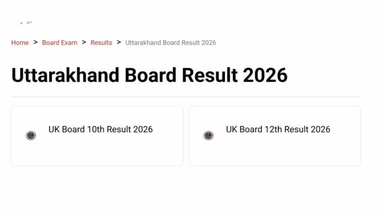 UBSE UK Board Result 2026: Class 10 And 12 Results Out, Check Your Scorecard At ubse.uk.gov.in