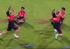 Virat Kohli’s Playful ‘Naagin Dance’ During RCB Training Goes Viral Virat Kohli’s Playful ‘Naagin Dance’ During RCB Training Goes Viral