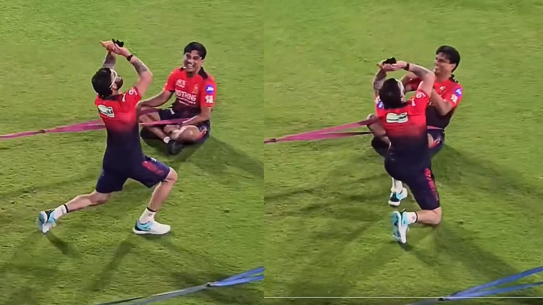 Virat Kohli’s Playful ‘Naagin Dance’ During RCB Training Goes Viral