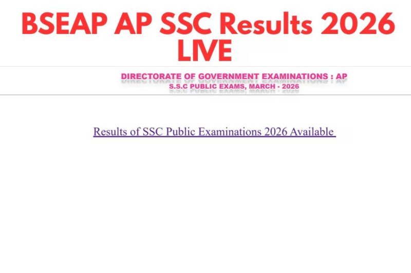 AP SSC Result 2026: BSEAP Class 10 Results Releasing Today At This Time