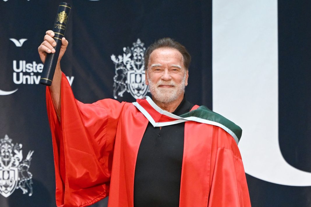Arnold Schwarzenegger Receives Honorary Degree