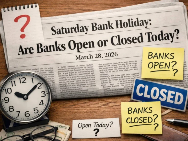 Banks Open Today: No Closure On First Saturday, April 4, 2026