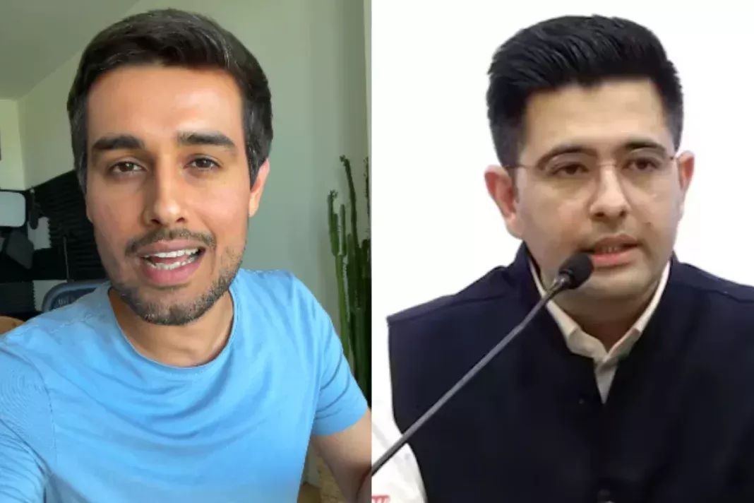 Dhruv Rathee Reacts To Raghav Chaddha Leaving AAP And Joining BJP, Calls Him 'Dhokebaaz'