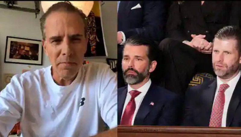 Hunter Biden Challenges Eric And Don Jr. To 