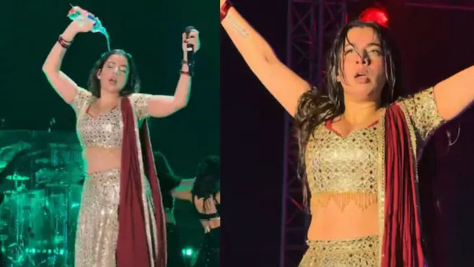 Jasmine Sandlas Faces Backlash For Lip-Syncing, Pouring Water On Herself At Concert