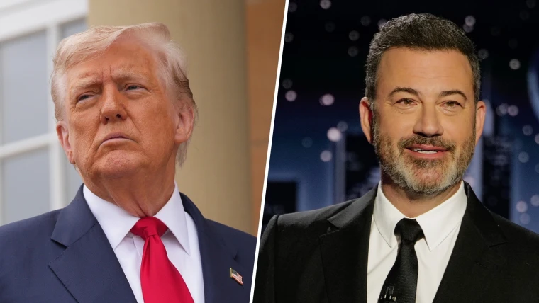 Jimmy Kimmel Reacts After Trump Calls For Him To Be Fired