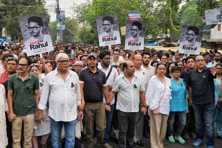 Kolkata Film & Television Industry Stages Massive Protest Demanding Justice For Rahul Arunoday Banerjee