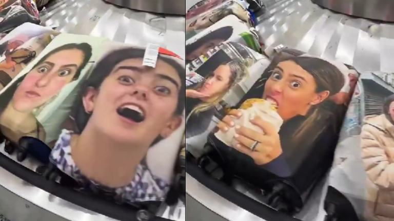 ‘Ugly Face’ Suitcase Trend Goes Viral: A Funny Hack That Actually Works