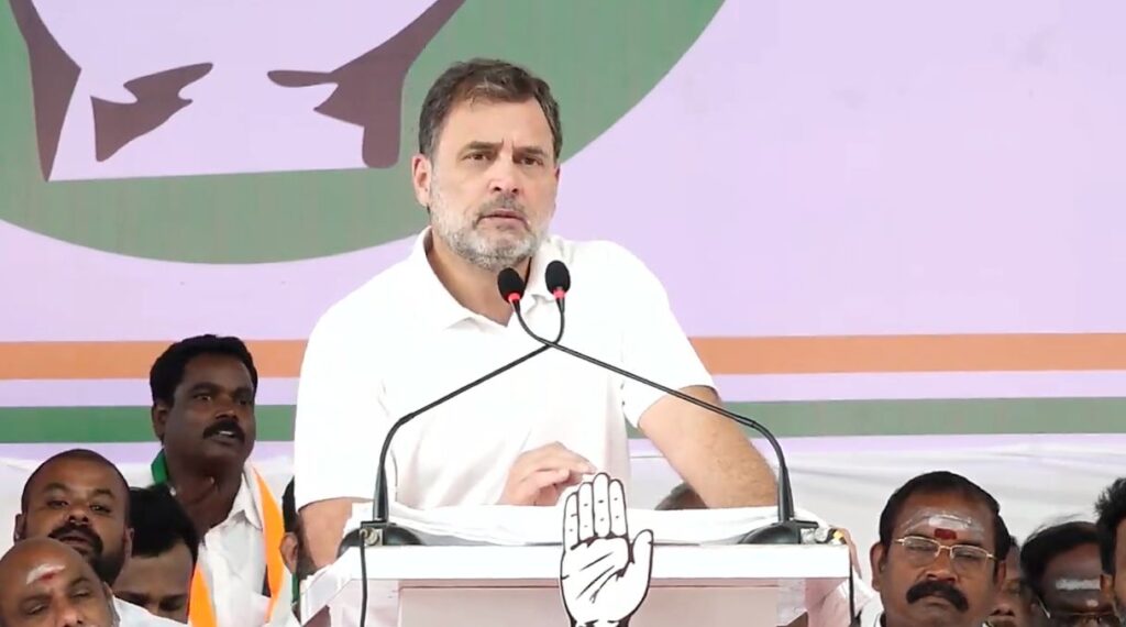 Rahul Gandhi Alleges Puducherry Govt ‘Imposed From Delhi’