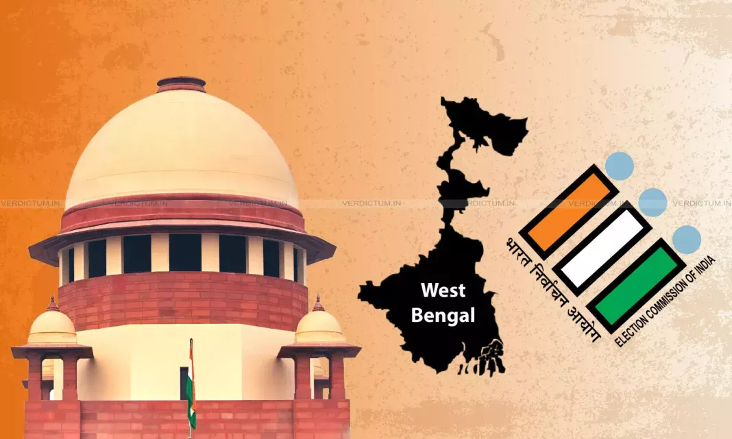 SC Orders Bengal Authorities To Ensure Security Of Judicial Officers Till Elections Are Over