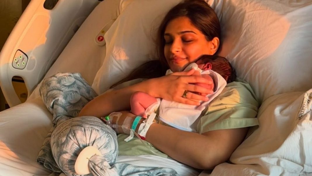 Sonam Kapoor Shares Heartwarming First Glimpse of Newborn Son