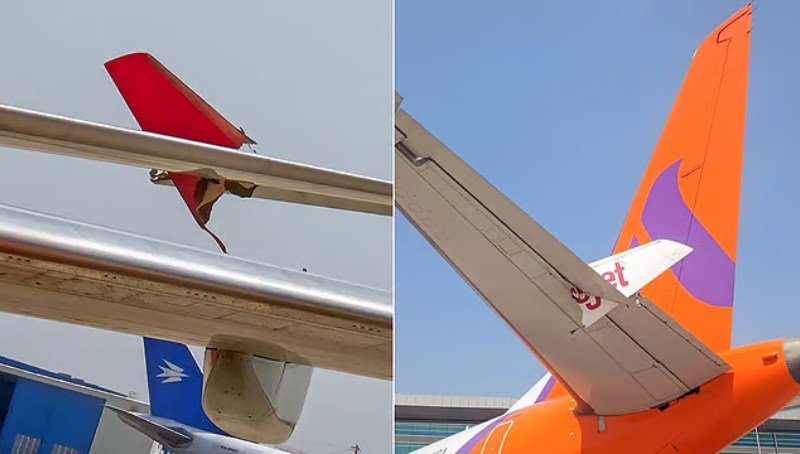Ground Collision At Delhi Airport: SpiceJet And Akasa Aircraft Clip Wings