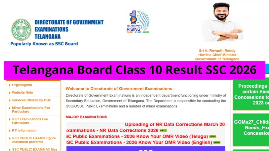 Telangana SSC 10th Result 2026: Steps to Download Your Scorecard