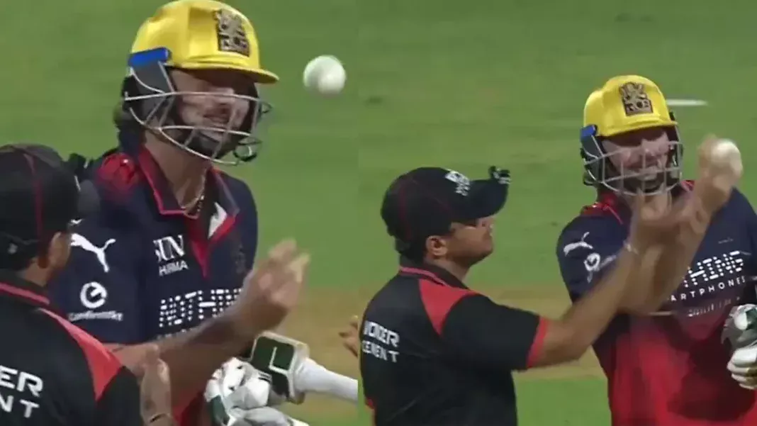 IPL 2026: Tim David Refuses to Return Match Ball to Umpire During MI vs RCB Clash