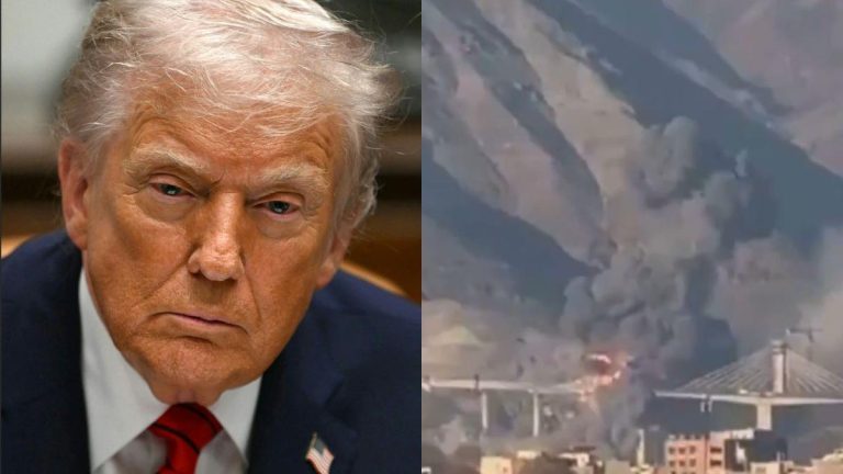 Trump Ramps Up “Stone Age” Rhetoric As U.S. Strikes Destroy Major Iranian Bridge