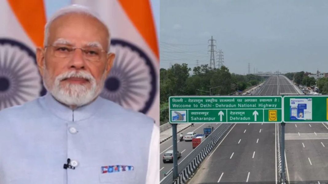 Narendra Modi Inaugurates Delhi–Dehradun Expressway