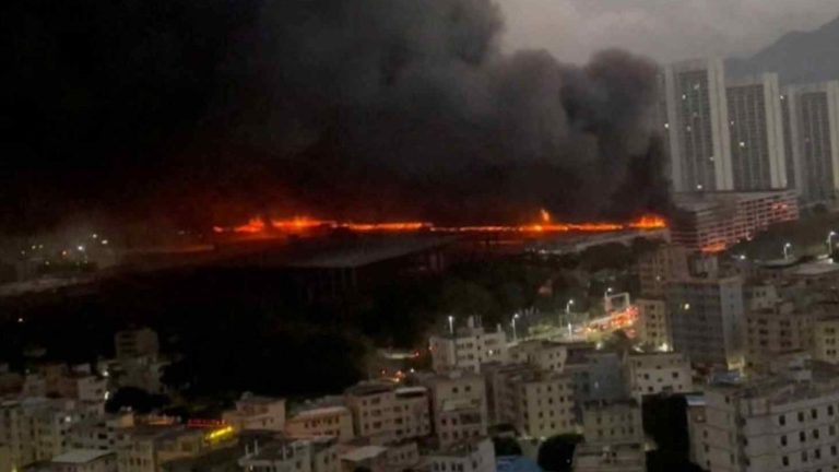 Fire Breaks Out at BYD Plant Garage in Shenzhen