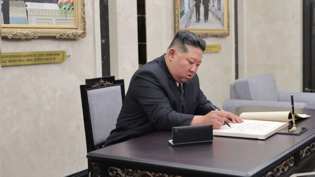 Kim Jong Un Praises ‘Self-Blasting’ North Korean Troops