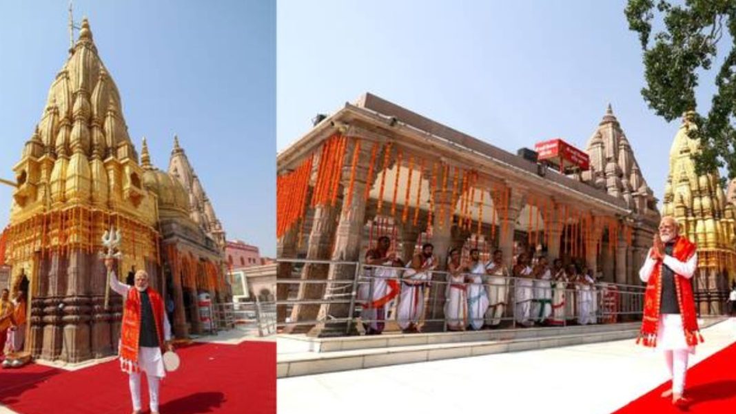PM Modi In Kashi: Temple Visit With Trishul And Damru Symbolism