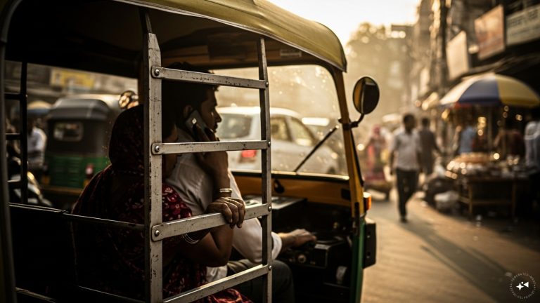 Why Do Indian Auto Rickshaws Have Metal Rods on the Side?