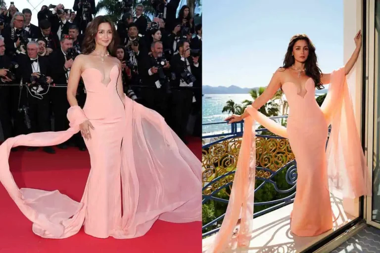Cannes 2026: Alia Bhatt’s ‘Dupatta-Style’ Gown and 169-Carat Pink Coral Necklace Dazzle