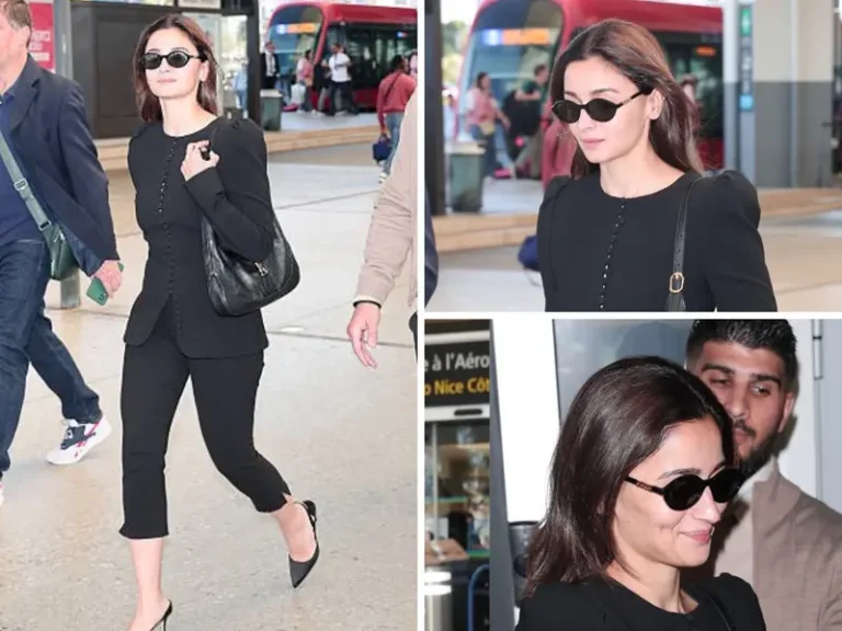 Alia Bhatt Arrives At Cannes Film Festival 2026 In Chic Monochrome Look Ahead Of Red Carpet Appearance