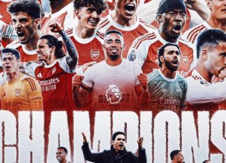 Arsenal End 22-Year Wait, Clinch Premier League Title After Man City Slip Up Arsenal End 22-Year Wait, Clinch Premier League Title After Man City Slip Up