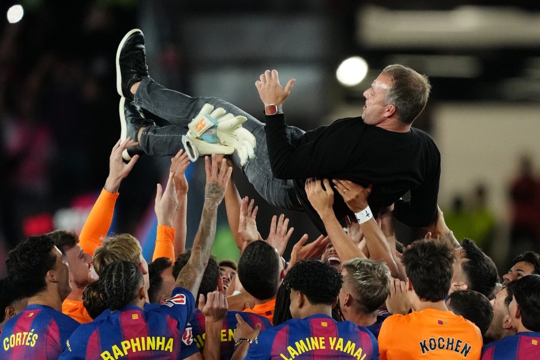 Hansi Flick Leads Barcelona to Emotional La Liga Triumph Hours After Father’s Death