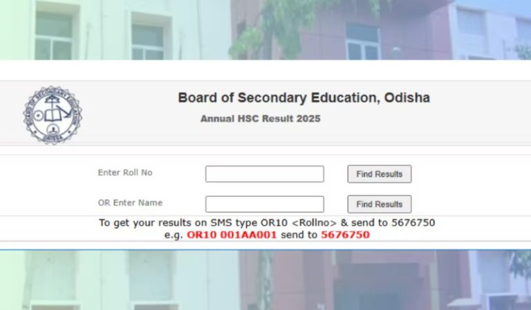 BSE Odisha Class 10th Results 2026: How To Check Scores When Official Site Down