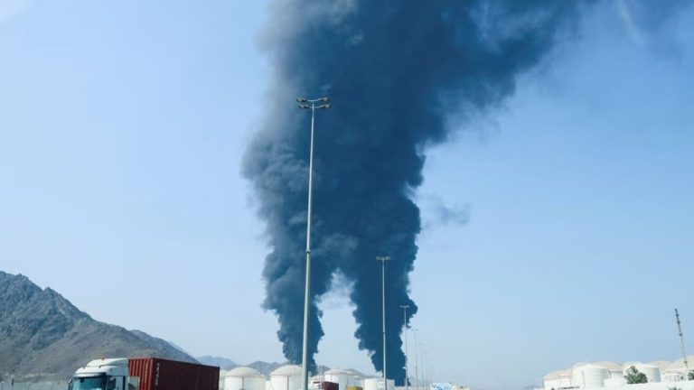 Drone Strike Triggers Fire Near UAE’s Barakah Nuclear Plant